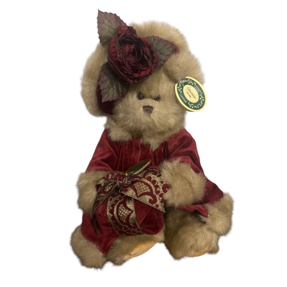 VTG Bearington Collection Virginia Bear 1072 Retired Holiday Plush 14.5"
